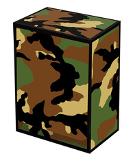 Camouflage Green Legion Premium Deck Box w/Divider