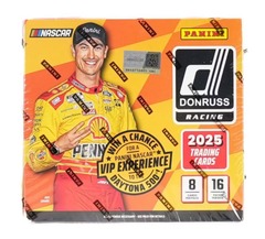 2025 Panini Donruss Nascar Racing Trading Cards Hobby Pack (16 Packs 3 Autos/Memorabilia)