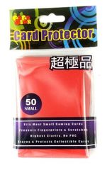 GoGo Gear Small Size Premium Card Protector Sleeves Red (50 ct)