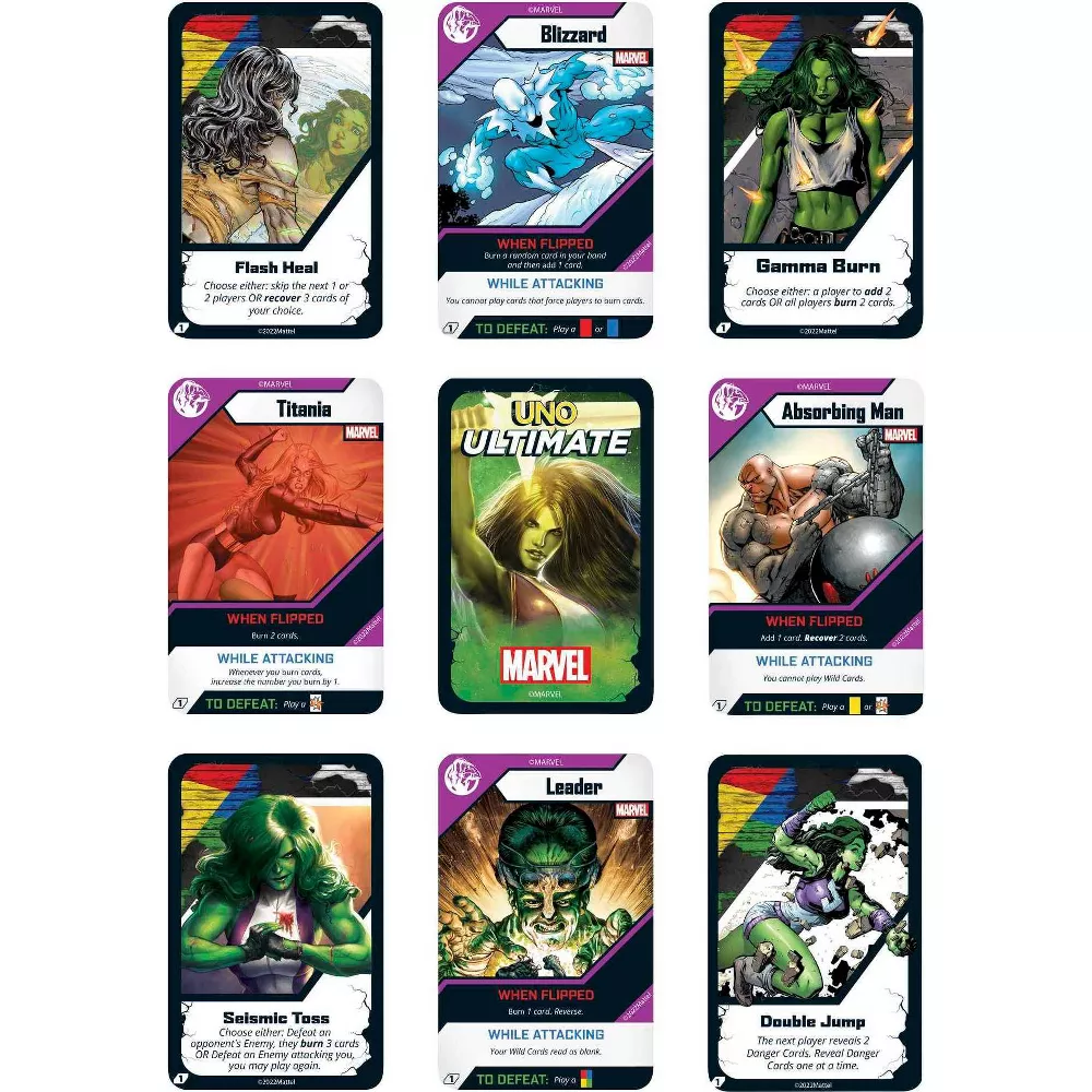 UNO Ultimate - Marvel - Add-On Pack - She-Hulk
