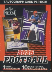2025 Leaf Metal Football Hobby Blaster