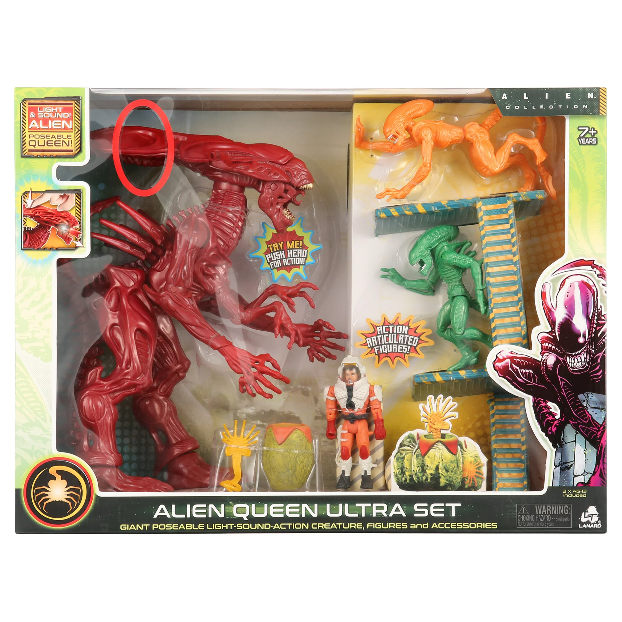 Alien Ultra Action Figure Set, 6 Pieces