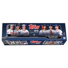 2025 Topps MLB Baseball Trading Cards Series 1 & 2 Complete Factory Set (700+8 Cards)