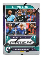 2024-25 Panini Prizm Premier League EPL Soccer Trading Cards Blaster Box (6 Packs)