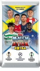 2021/22 Topps Match Attax UEFA Champion League Soccer TCG Booster Pack (12 Cards)
