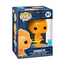 Funko Pop! Art Series: Infinity Saga - Hawkeye 51 - Bobblehead -Orange