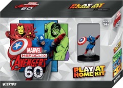 Marvel HeroClix: Avengers 60th Anniversary Play at Home Kit Captain America