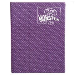 Monster Protectors: 9-Pocket Monster Binder - Holofoil Purple