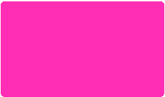 Solid Hot Pink Rubber-Backed Playmat (14x24 Blank)