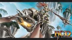 Dragon Rider Pin-Up Artist Series HC&D Game Supply Game Mat (24