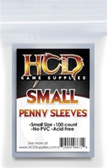 HC&D Game Supply Small Size Penny Sleeves (100 ct)