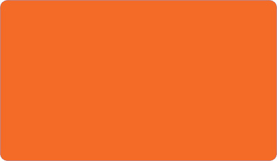 Solid Orange Rubber-Backed Playmat (14x24 Blank)