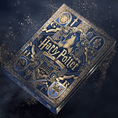 Theory-11: Harry Potter Luxury Playing Card Deck - Blue Ravenclaw