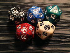Magic Spindown Die - Scars of Mirrodin (Set of 5)
