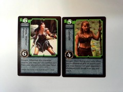 Xena Warrior Princess TCG Promo Card:  Gabrielle / Xena - 2 Sided Promo Card '98