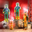 Mars Attacks Reaction Figures Set of 3