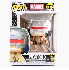 Funko Pop! Marvel: Wolverine Weapon X #1373 - 50th Anniversary Bobblehead