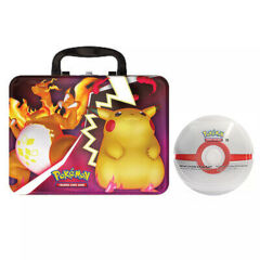 Pokemon TCG Fall 2021 Treasure Chest Lunchbox + Poke Ball