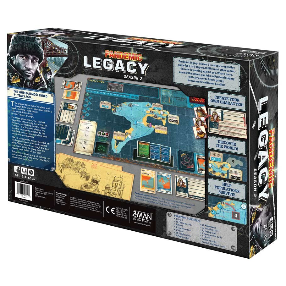 Pandemic Legacy: Season 2 - Black Edition