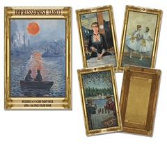 Impressionist Tarot - 78 Card Deck w/ Downloadable guidebook