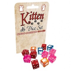 Kitten: D6 Dice Set