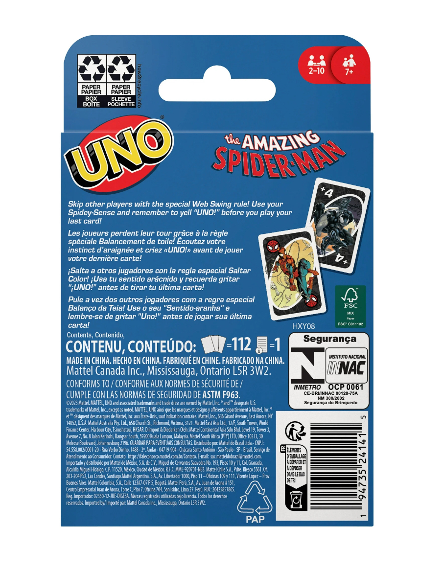 UNO - Amazing Spider-Man