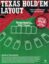 Texas HoldEm Tabletop Playing Felt Layout