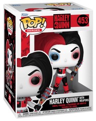 Funko Pop! Heroes: Harley Quinn with Weapons #453 30th Anniversary w/Protector