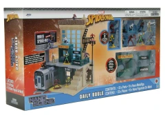 Marvel Spiderman Nano Scene Daily Bugle City Scene W/10 Nano Metalfigs