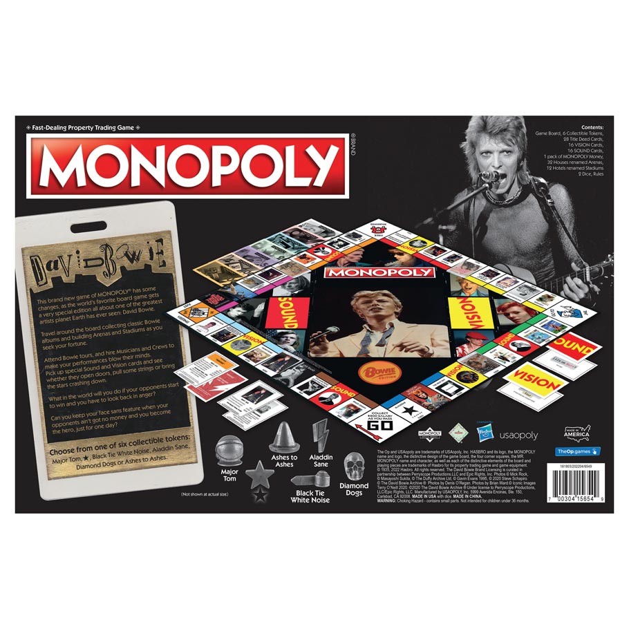 Monopoly: David Bowie - Collectors Edition