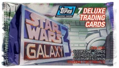 1995 Star Wars Topps Galaxy Series 3 Trading Card Pack [8 Cards]