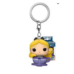 Pocket Pops! Keychain: Disney - Disneyland - The Mad Tea Party Attraction with Alice