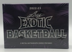 2022-23 Leaf Exotic Basketball Hobby Box