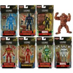 Marvel Legends 6in Series Iron Man Comic Wave 1 Ursa Major BuildAFigure (Set of 7 + Complete BAF)