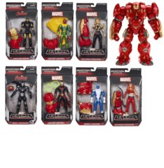 Marvel Legends Infinite Series Avengers - HULKBUSTER Build-A-Figure Complete Series - (Set of 7 + Complete BAF)