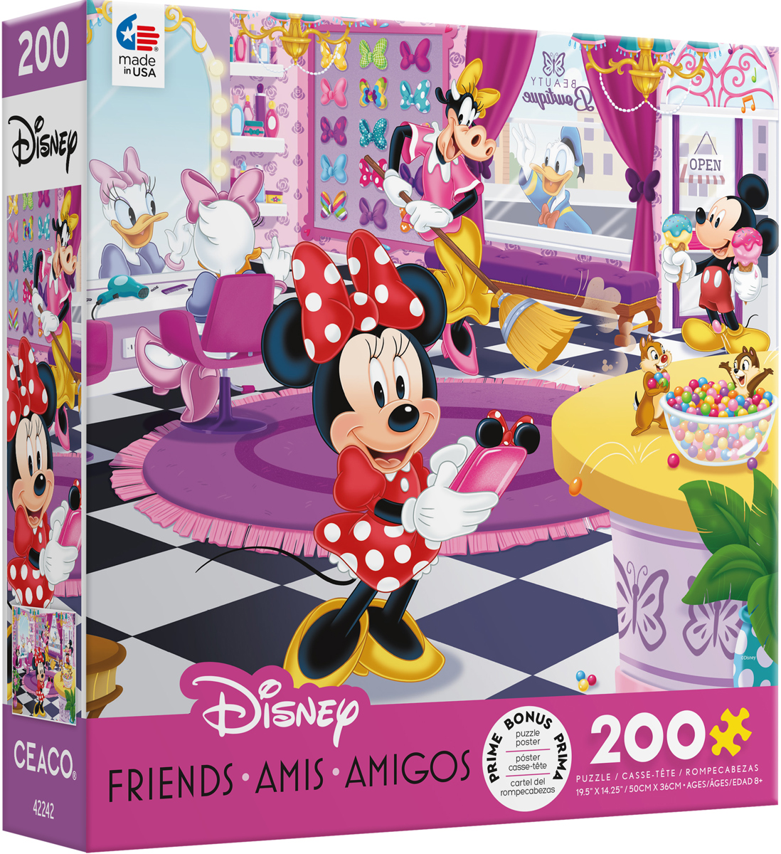 Minnies Bowtique 200 Piece Jigsaw Puzzle