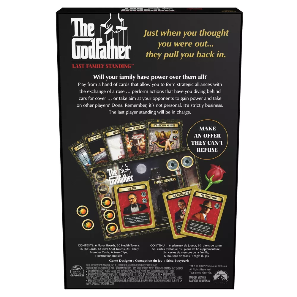 The Godfather Last Family Standing Game