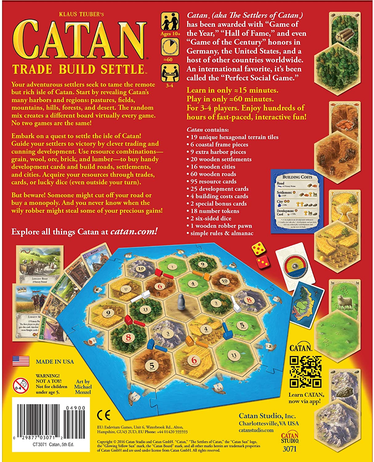 Settlers of Catan Board Game