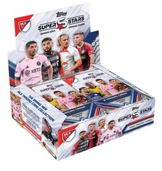 2024 Topps SuperStars MLS Soccer Trading Cards Hobby Box (24 Packs)