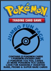 Pokemon Trading Card Game Jumbo Fun Pack - 22  Card Repack!