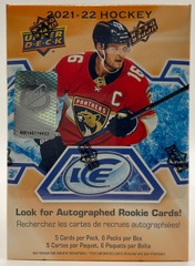 2021/22 Upper Deck Ice Hockey Blaster Box