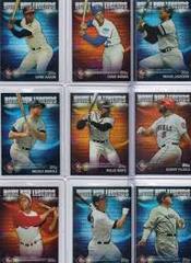 MLB - PRIME NINE - HOME RUN LEGENDS byTopps 9 CARD COMPLETE SET