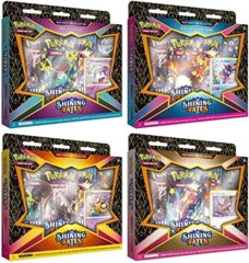 Shining Fates Mad Party Pin Collections - Set of 4