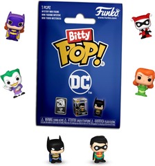Funko Pop! Bitty Pop: DC Comics - Mini Mystery Figure Blind Bag - Single Pack