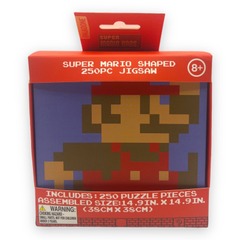 Super Mario Bros Jigsaw Puzzle - Mario Shaped (250pc)