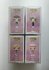 Funko Pop! Television: Golden Girls - Set/4 Dorothy, Blanche, Rose & Sophia #1683-86 Fabulous 40th Anniversary Workout Wear w/Pop Protectors