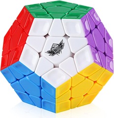 Shaolin Popey MegaMinx 12x5x3 Stickerless Speed 12-Sided Rubik’s Cube Docedahedron