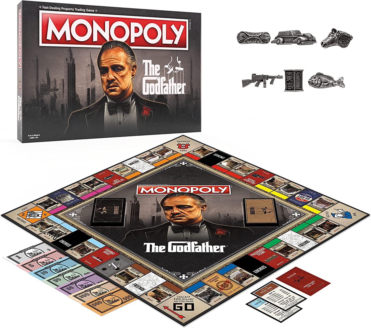 Monopoly: The Godfather - 50th Anniversary Board Game