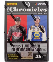 2022 Panini Chronicles Nascar Racing Trading Cards Blaster Box (5 Packs 1 Auto/Memorabilia)