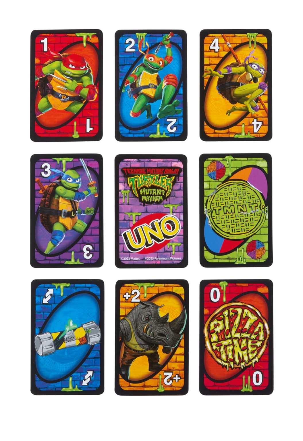 Uno -.Teenage Mutant Ninja Turtles Mutant Mayhem